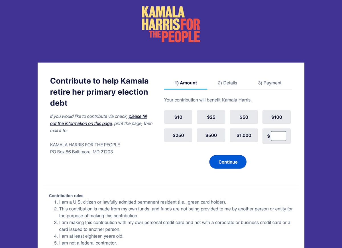 Kamala Harris, 2020 Democractic Primary
